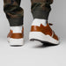 Marco Di Milano Lyon II Brandy / White