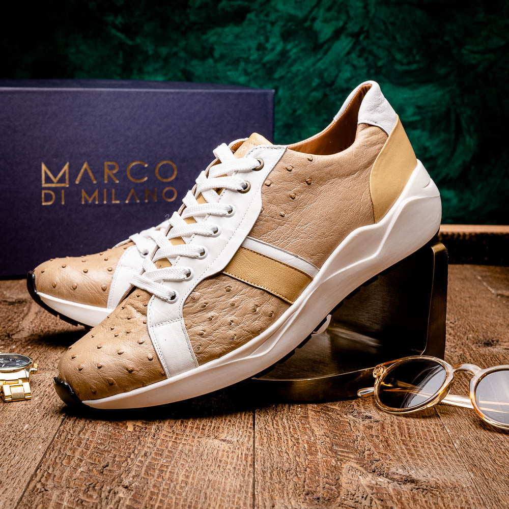Marco_Di_Milano Lyon II Orix White Leather Luxury Shoe