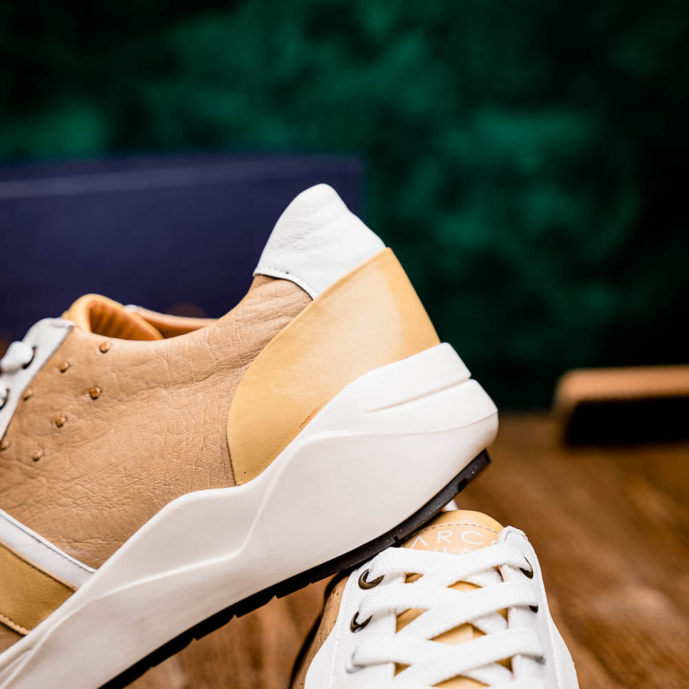 Marco_Di_Milano Lyon II Orix White Leather Luxury Shoe