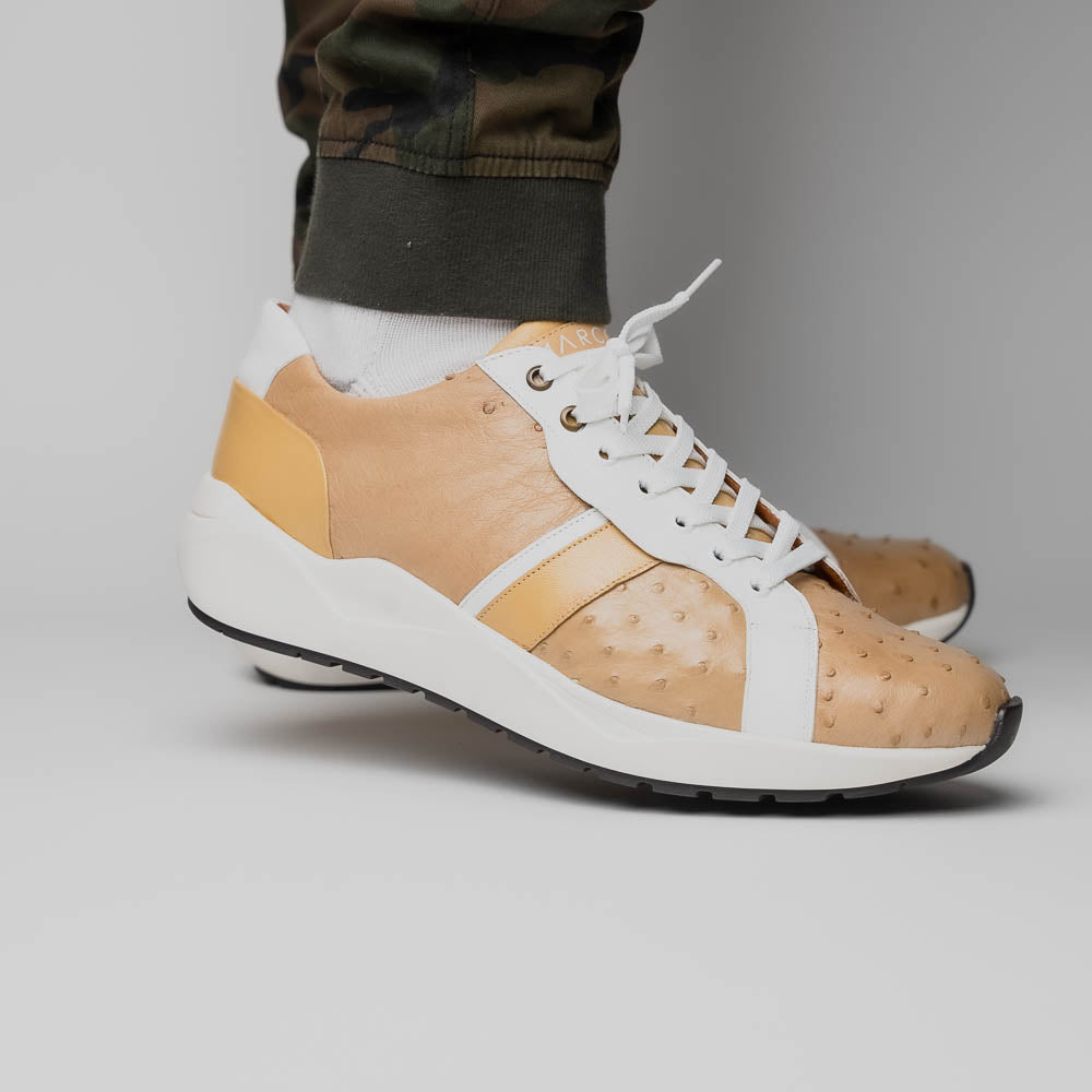 Marco_Di_Milano Lyon II Orix White Leather Luxury Shoe