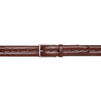 Mezlan Lizard Belt - Classic Luxury Shoe