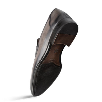 Mezlan Avenue Penny Loafer - Luxury Leather Rubber Sole