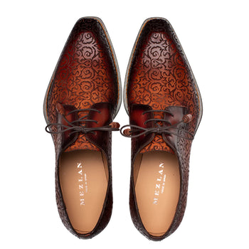 Mezlan Lontani Lace Up Cognac / Rust (21039)
