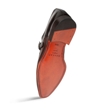 Mezlan Pego Monk Strap - Luxury Italian Leather Shoes