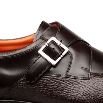 Mezlan Pego Monk Strap - Luxury Italian Leather Shoes