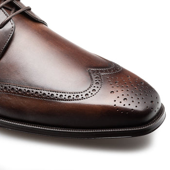 Mezlan Tasso Wingtip Derby: Luxurious Leather Dress Shoe