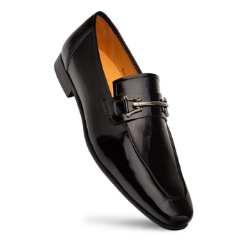 Mezlan Guardia Luxury Italian Leather Oxford - Black