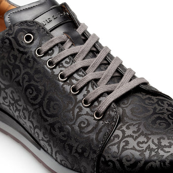 Mezlan Portico Sneakers - Laser-Print Leather - Luxury Style