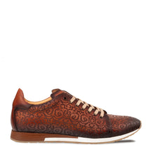 Mezlan Portico Sneakers - Laser-Print Leather - Luxury Style