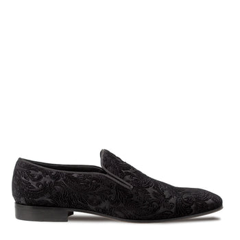 Mezlan Travolta Velvet Formal Shoe - Luxury Velvet Loafer
