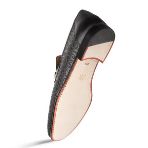 Mezlan Alcaraz: Luxury Leather Laser-Print Slip-On Shoes