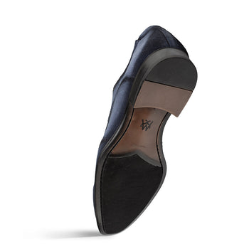 Mezlan Benante Suede Wingtip Derby - Luxury Men's Shoes