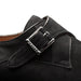 Mezlan Albini Suede Monk strap - Black