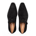 Mezlan Albini Suede Monk strap - Black