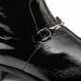 Mezlan Buscemi Hi-Shine Ornament Boot - Black