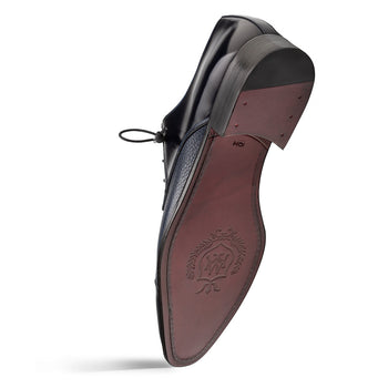 Mezlan Capello Hi-Shine Calf Derby - Luxury Men's Dress Shoe