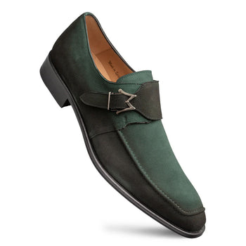 Mezlan Diesel Suede Monk Strap
