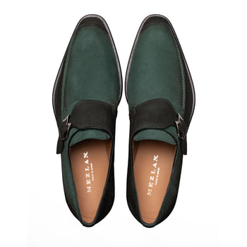 Mezlan Diesel Suede Monk Strap