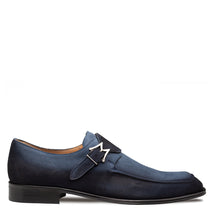 Mezlan Diesel: Luxury Suede Monk Strap Shoe
