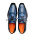 Mezlan Bowery Derby: Calf & Deer Leather Luxury Shoes