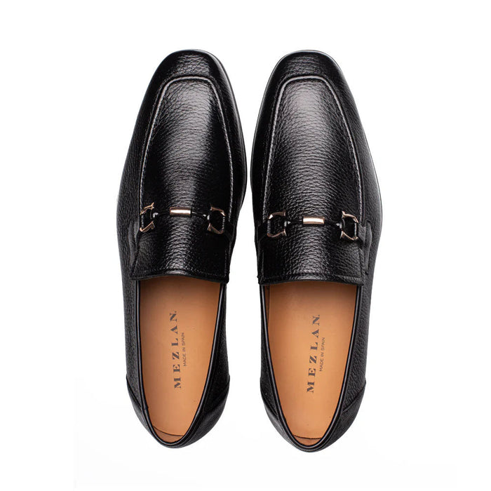 Mezlan Marinelli Deer Ornament Slip On - Black