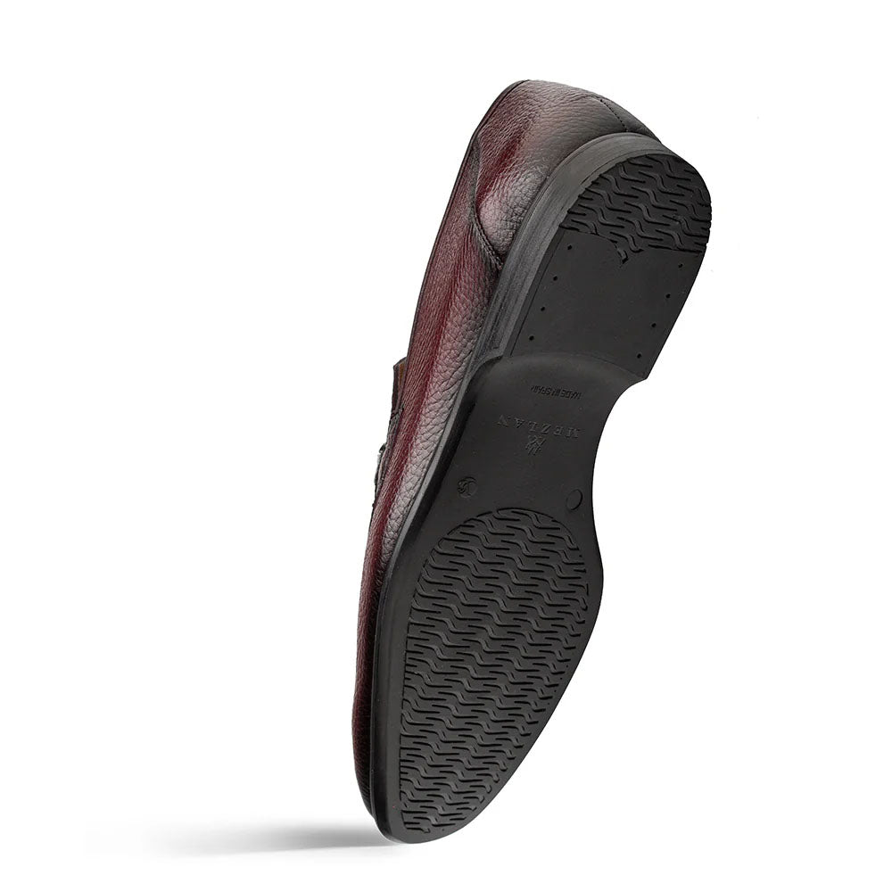 Mezlan Marinelli Deer Ornament Slip On - Burgundy