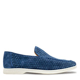 Sanlucar Woven Suede Moccasin