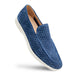 Mezlan Sanlucar Woven Suede Moccasin