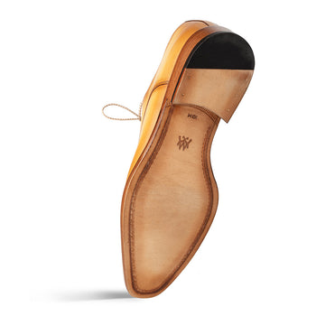 Mezlan Belmonte Patina Calf Derby - Luxury Italian Leather Shoes