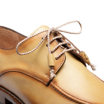 Mezlan Belmonte Patina Calf Derby - Luxury Italian Leather Shoes