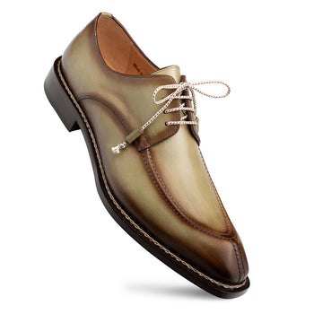 Mezlan Belmonte Patina Calf Derby - Luxury Italian Leather Shoes