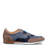 Caleta Suede/Linen Sneaker