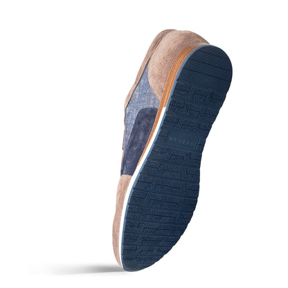 Caleta Suede/Linen Sneaker