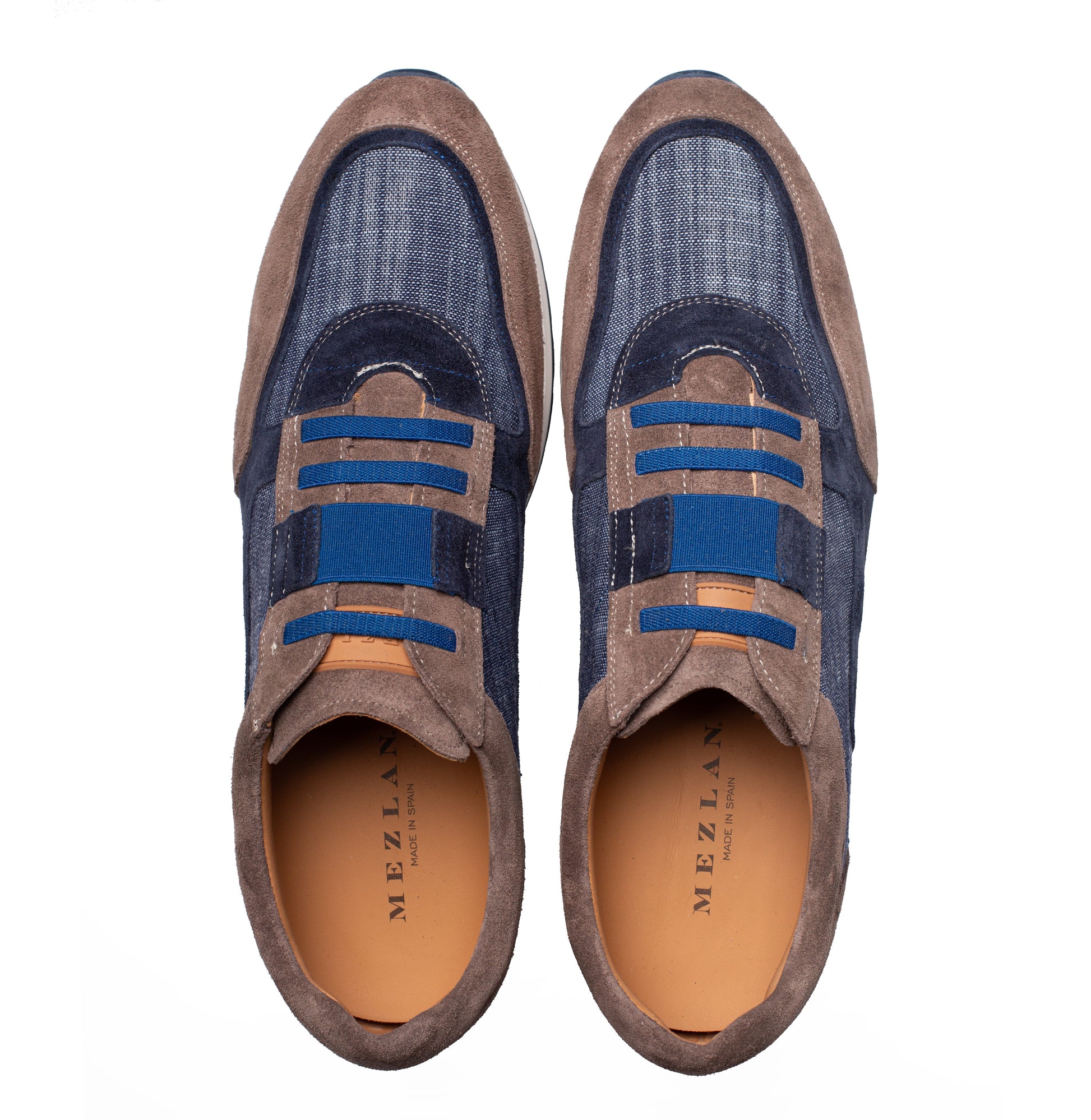 Caleta Suede/Linen Sneaker