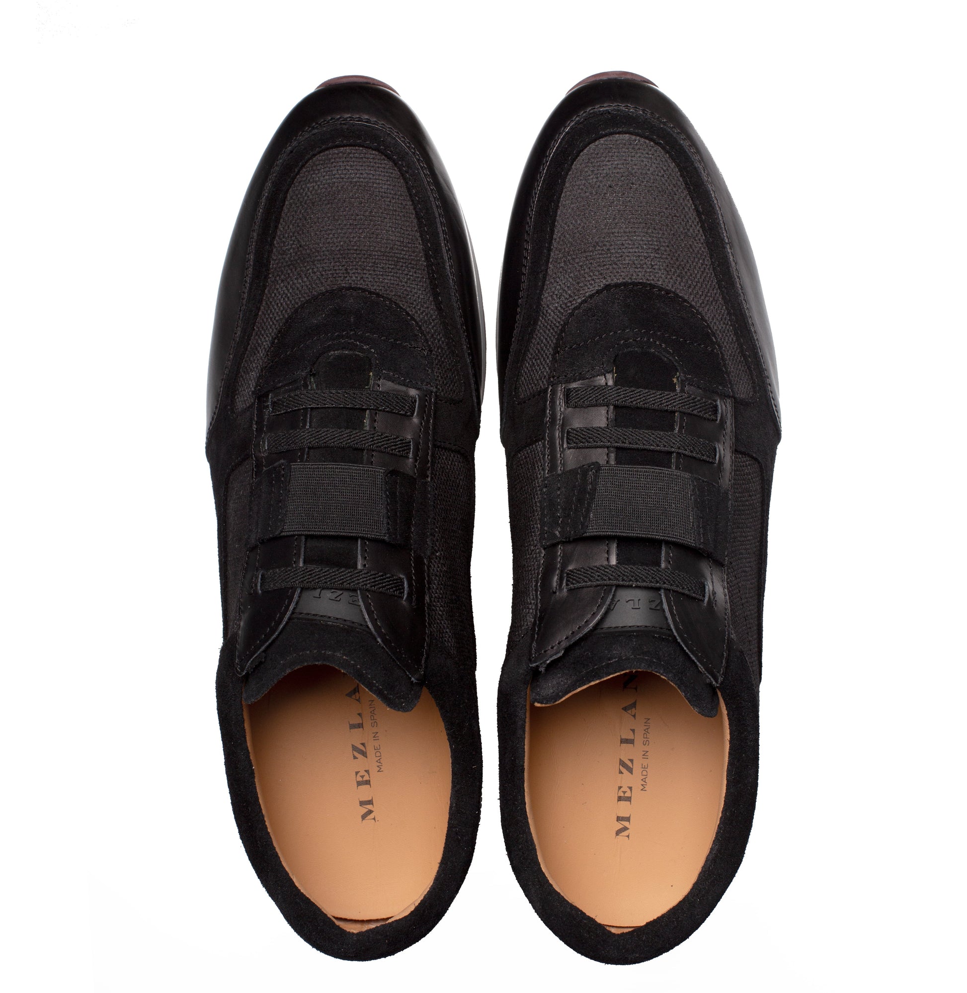 Mezlan Riumar: Luxury Suede & Linen Sneakers - [Color, if known]