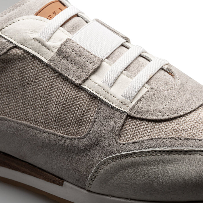 Mezlan Riumar: Luxury Suede & Linen Sneakers - [Color, if known]