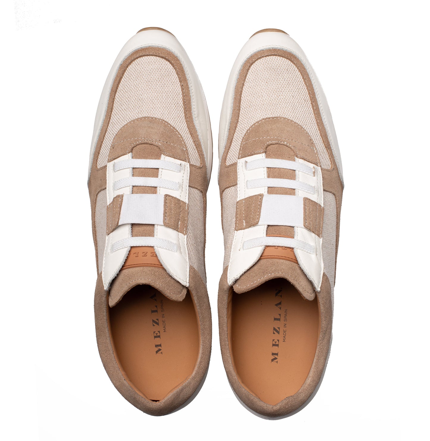 Mezlan Riumar: Luxury Suede & Linen Sneakers - [Color, if known]