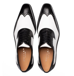 Mezlan Deer Wingtip Oxford: Luxurious Leather Dress Shoe