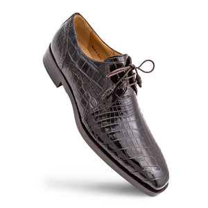 Mezlan Dandy Alligator Lace-Up - Luxury Men's Dress Shoe