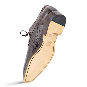 Mezlan Dandy Alligator Lace-Up - Luxury Men's Dress Shoe