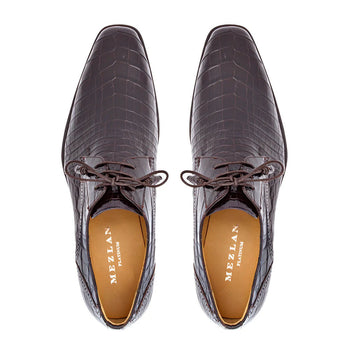 Mezlan Dandy Alligator Lace Up