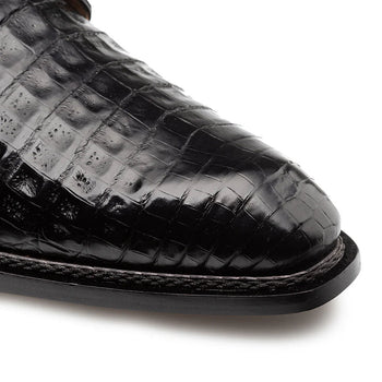 Mezlan Dandy Alligator Lace Up
