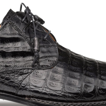 Mezlan Cratos Crocodile Derby Black (50070-F)
