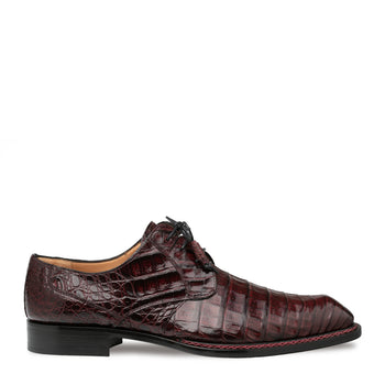 Mezlan Cratos Crocodile Derby - Luxury Leather Dress Shoe