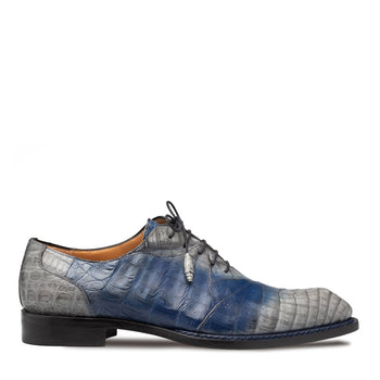 Mezlan Pueblo Crocodile Oxford - Luxury Italian Leather Shoes