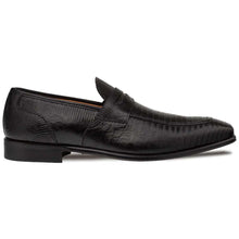 Mezlan Mayor Lizard Penny Loafer