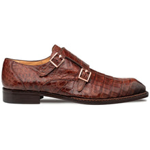 Mezlan Doyers Crocodile Double Monk