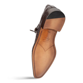 Mezlan Riverside: Luxury Crocodile Lace-Up Shoes