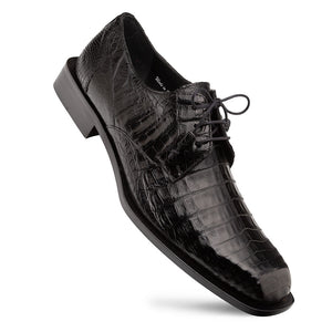 Mezlan Ugo Crocodile Lace Up: Luxurious Italian Leather Shoes