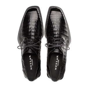 Mezlan Ugo Crocodile Lace Up: Luxurious Italian Leather Shoes